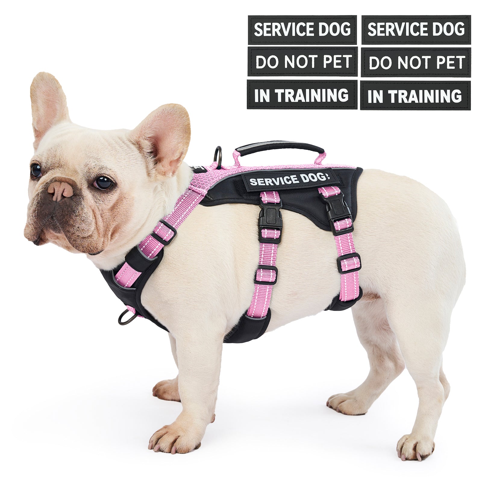 GuardPatchPro Reflective escape-resistant dog harness product image