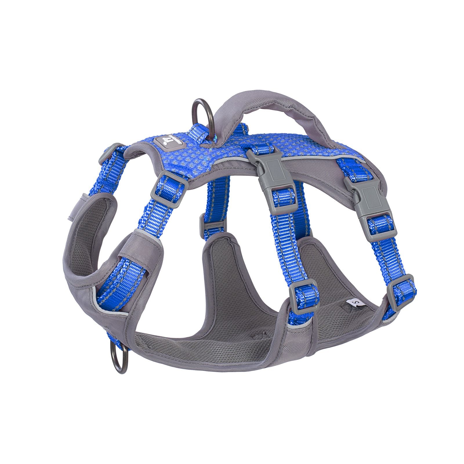 Sea Blue AllShieldPro Reflective escape-resistant dog harness product image