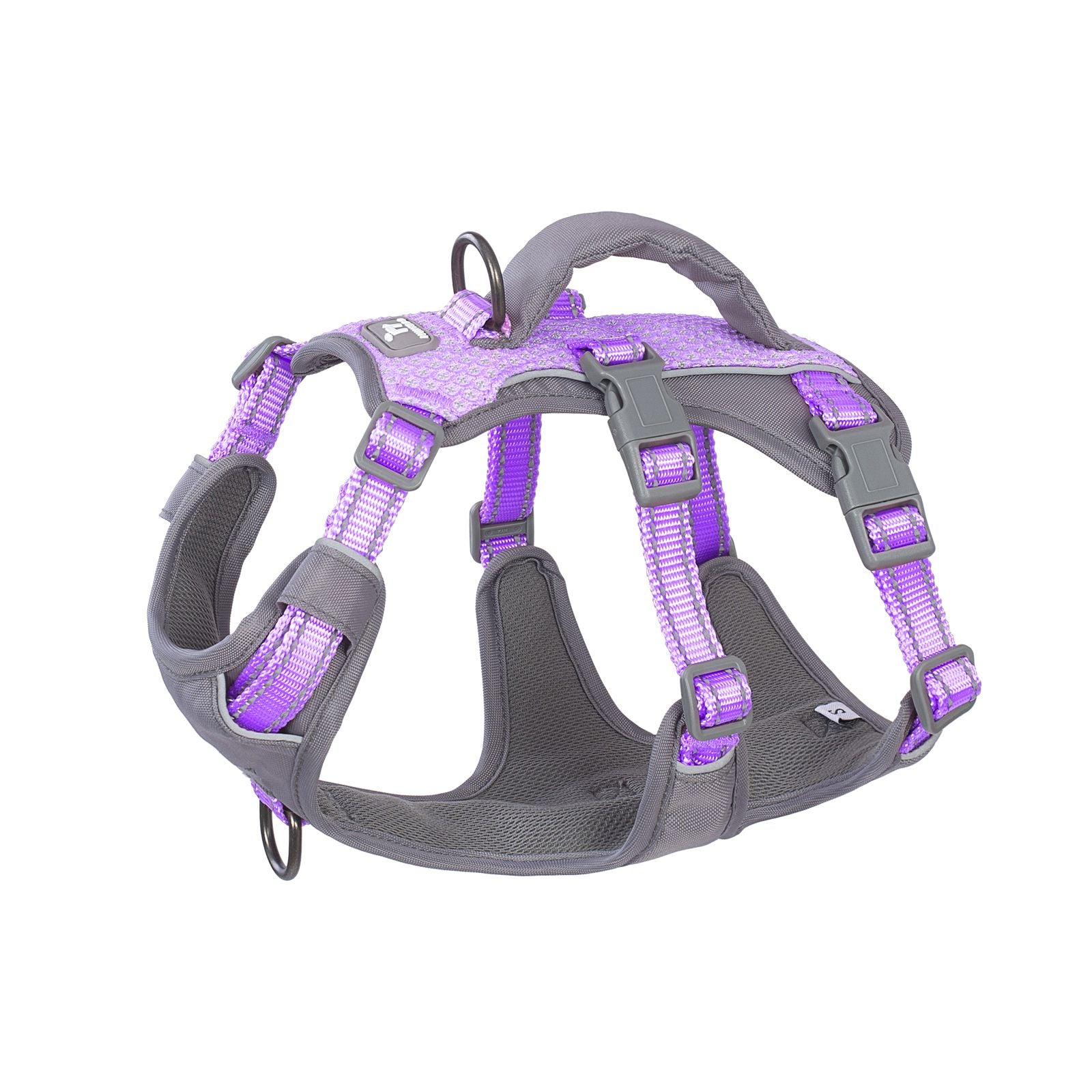 Lavender Purple AllShieldPro Reflective escape-resistant dog harness product image